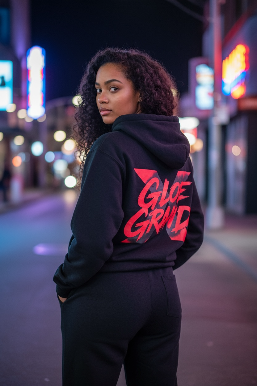 2-Piece GloeXGrand Designer Sweatsuit Set